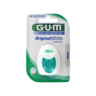 GUM Зубная нить 2040 Original White 30 м
