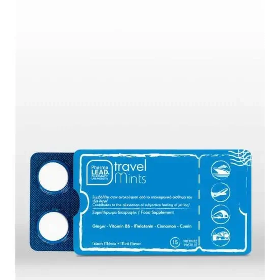 PHARMALEAD Travel Mints «Сон» — пищевая добавка, 15 таблеток: цены и характеристики