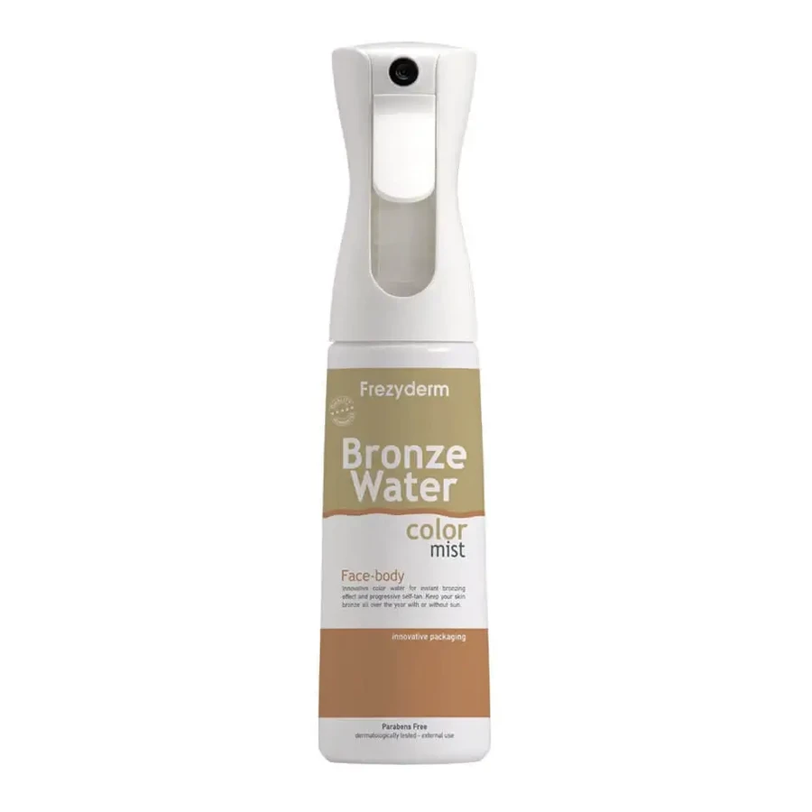 FREZYDERM Bronze Water Color Mist — автозагар для естественного и ровного бронзового оттенка кожи, 300 мл: цены и характеристики