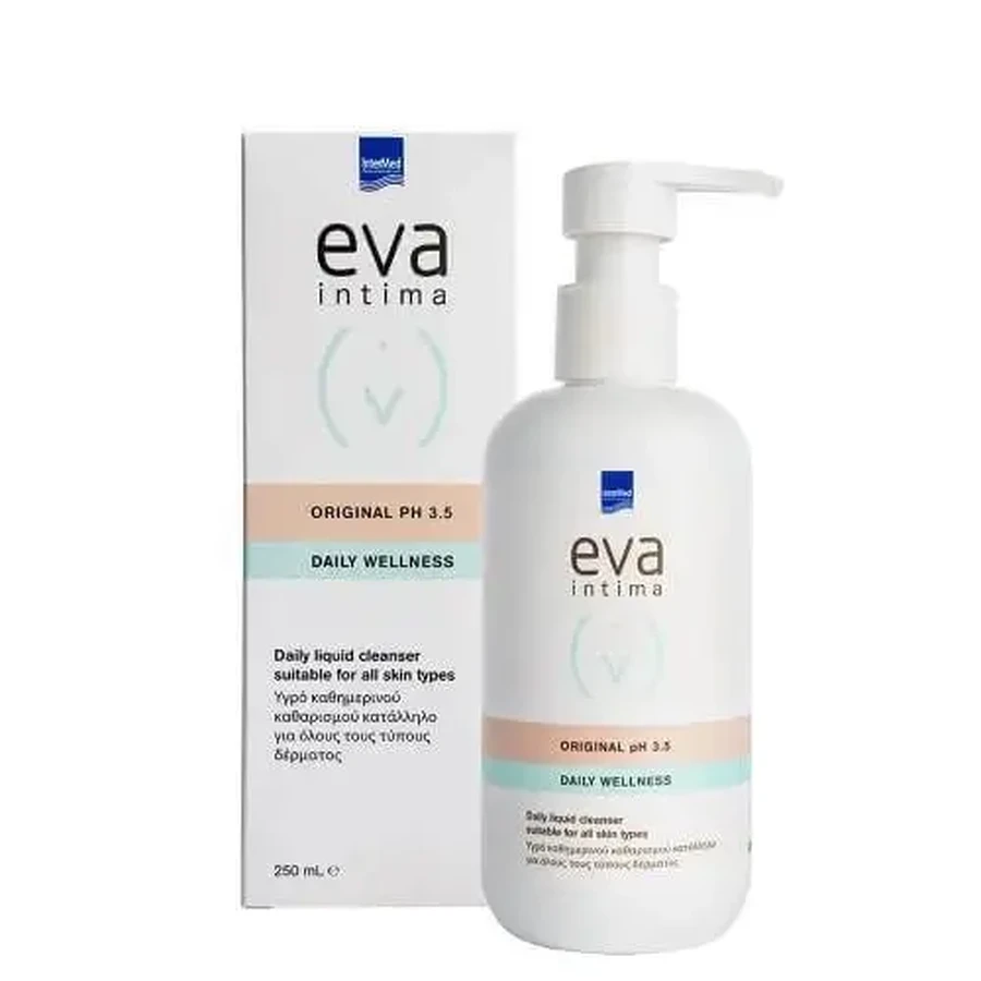 INTERMED Eva Intima Original — жидкость для ежедневного ухода за интимными зонами, pH 3,5, 250 мл: цены и характеристики