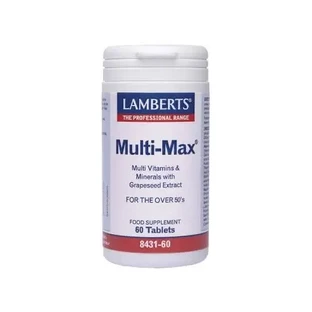 LAMBERTS Multi-Max Мультивитаминная пищевая добавка, 60 таблеток