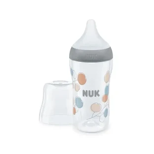 NUK Пластикова пляшка 260 мл 3+м Perfect Match Silicone. Регулювання температури M Twig Nuk