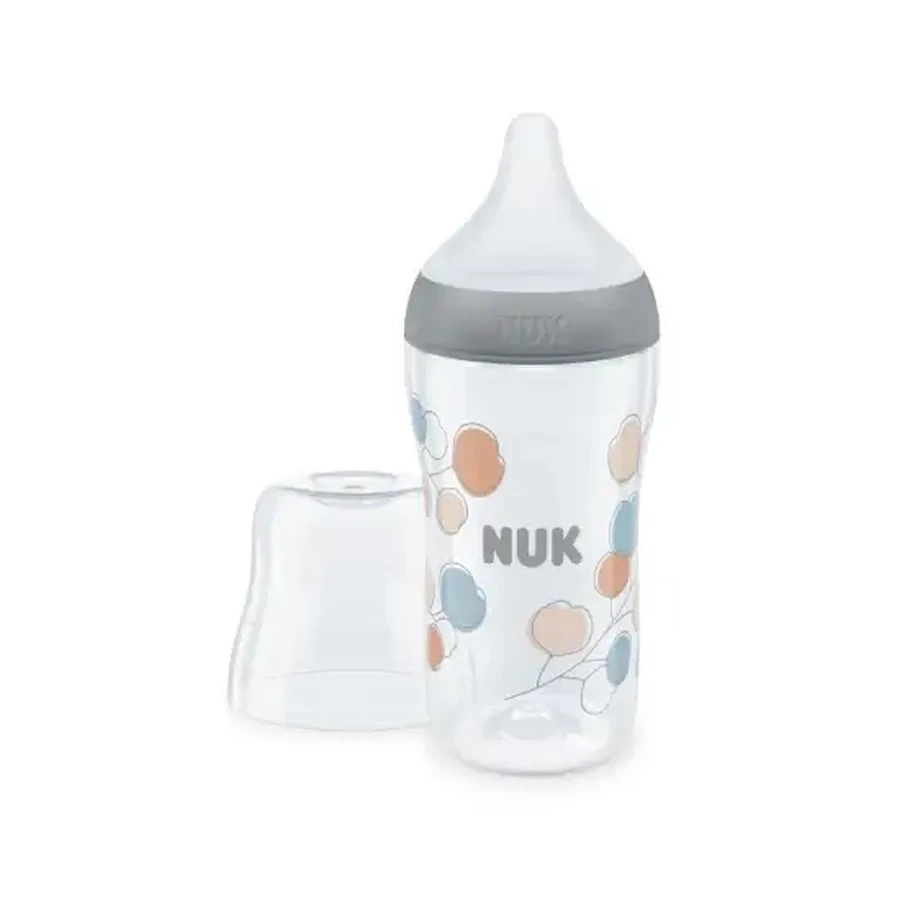 NUK Пластикова пляшка 260 мл 3+м Perfect Match Silicone. Регулювання температури M Twig Nuk: ціни та характеристики