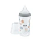 NUK Пластиковая бутылочка 260 мл 3+м Perfect Match Silicone. Регулятор температуры M Twig Nuk
