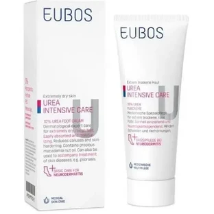 EUBOS 10% сечовина. Зволожуючий крем для відновлення шкіри ніг, 100 мл