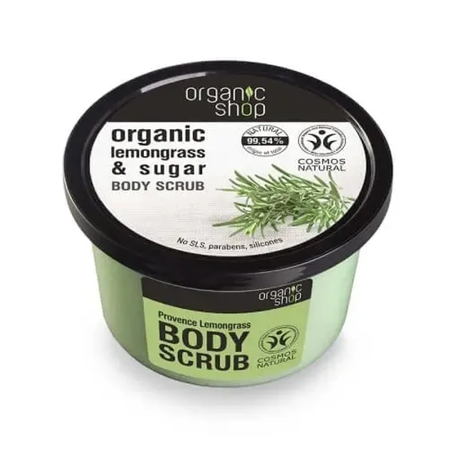 ORGANIC SHOP Скраб для тіла «Провансальський лемонграс» зі цукром 250 мл: ціни та характеристики