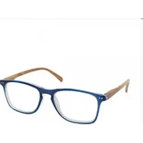 EYELEAD Reading-Presbyopia Очки синего цвета с красными деревянными дужками E212 +1,00