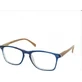 EYELEAD Reading-Presbyopia Очки синего цвета с красными деревянными дужками E212 +1,00