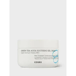 Cosrx Hydrium Green Tea Aqua Soothing Gel Cream, увлажняющий и охлаждающий гель-крем для лица, 50 мл