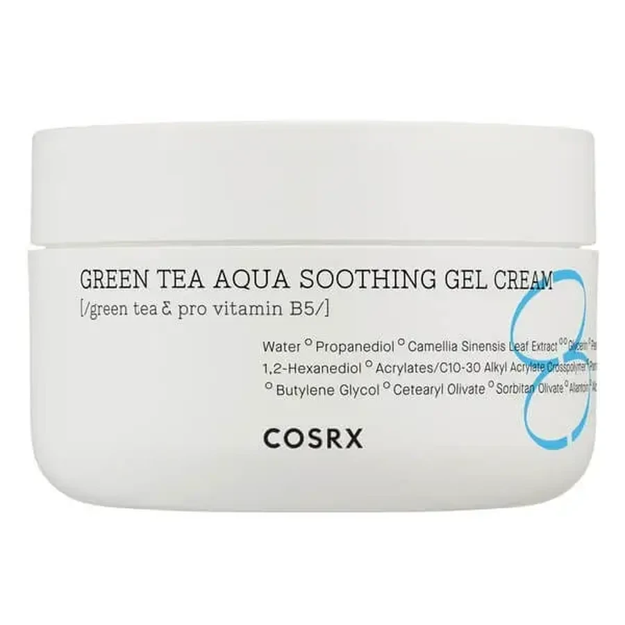 Cosrx Hydrium Green Tea Aqua Soothing Gel Cream, увлажняющий и охлаждающий гель-крем для лица, 50 мл: цены и характеристики