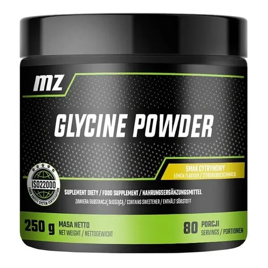 MZ Glycine Powder, порошок, лимонный вкус, 250 г: цены и характеристики