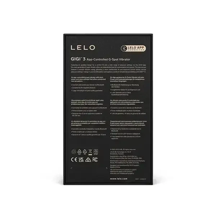 LELO Gigi 3, вібратор для точки G, Plum, 1 шт.: ціни та характеристики