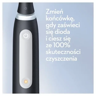 Oral-B, серія iO 4, чорна, електрична зубна щітка