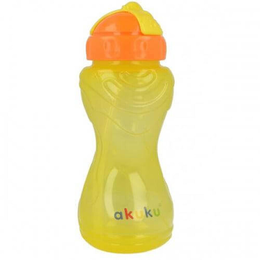 Спортивна пляшка Akuku з силіконовою трубочкою 360 мл А0135: ціни та характеристики