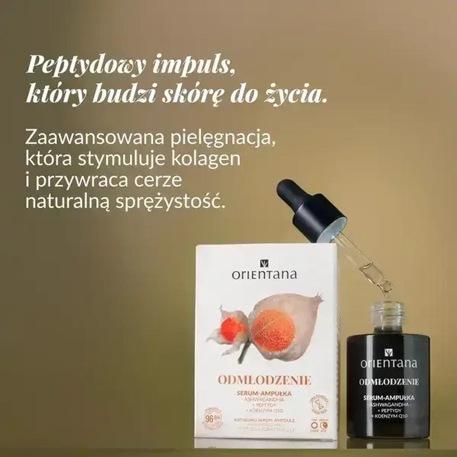 Orientana Ашваганда, омолоджуюча сироватка-ампула, 30 мл: ціни та характеристики