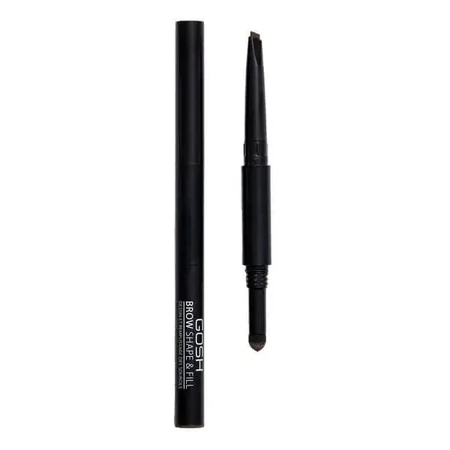 Gosh, Shape &amp; Fill, средство для заполнения бровей 2 в 1, 003 Dark Brown, 0,5 г: цены и характеристики