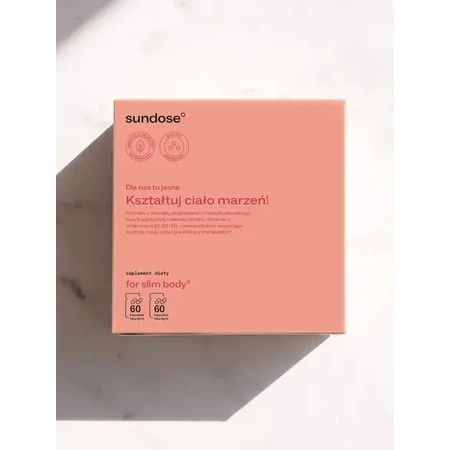 Sundose For Slim Body, твердые капсулы, 60 шт. + 60 шт.: цены и характеристики