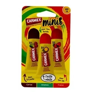 Бальзам для губ Carmex у міні-тубах SPF 15, 3 × 5 г