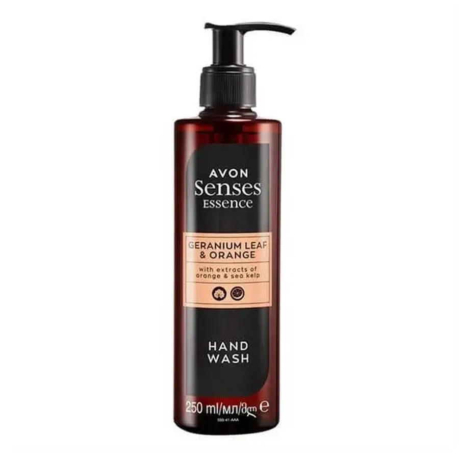 Avon Senses Essence, мыло для рук, герань и апельсин, 250 мл: цены и характеристики