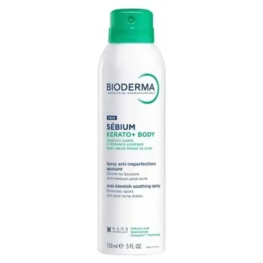 Bioderma Sébium Kerato+ Спрей для тела 150 мл: цены и характеристики