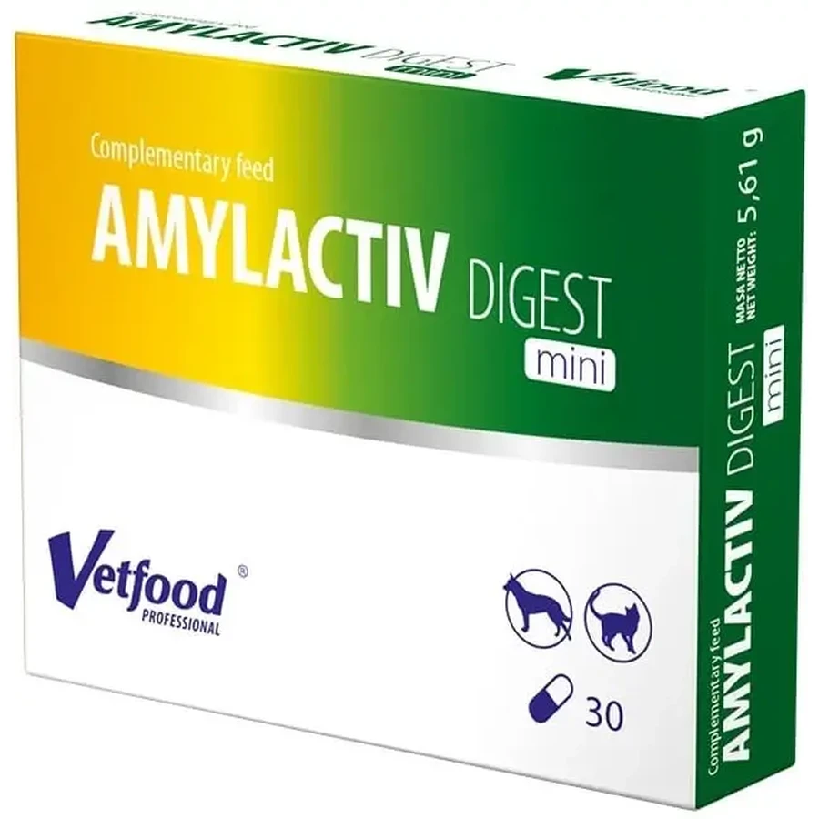 VETFOOD Amylactiv Digest MINI, 30 капсул: цены и характеристики