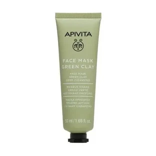 Apivita | Маска для лица с зелёной глиной | Маска для глубокого очищения с зелёной глиной | 50 мл