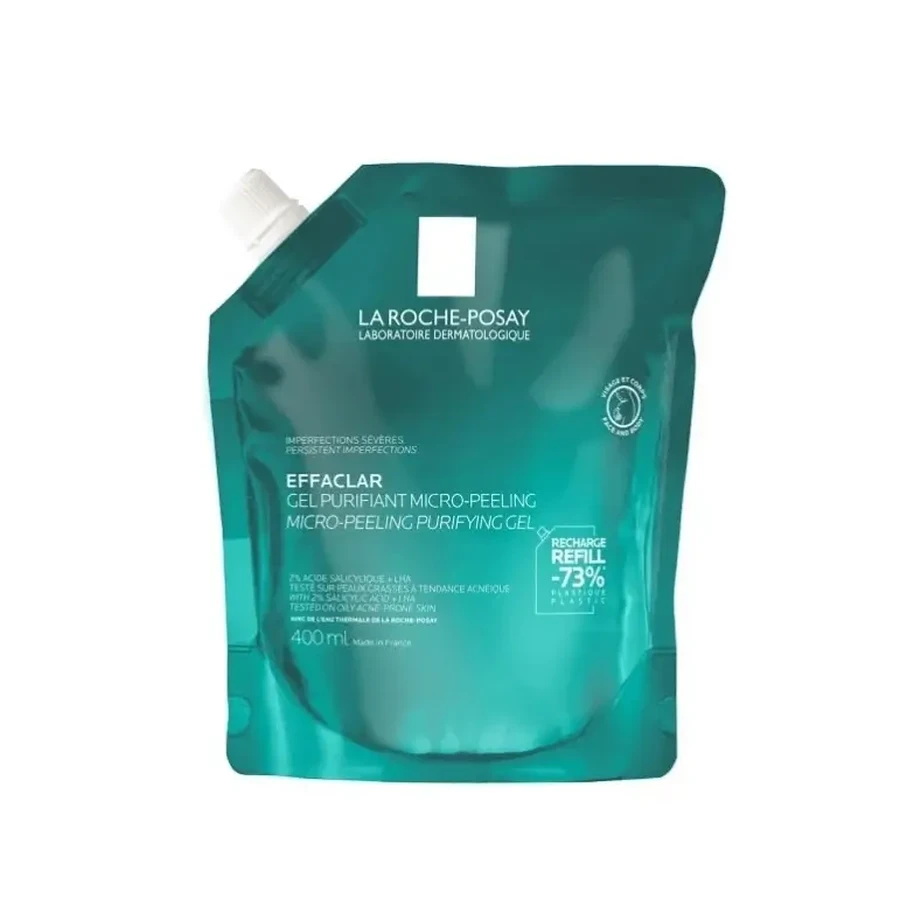 La Roche-Posay | Запасная упаковка очищающего геля Effaclar Micro-Peeling | 400 мл: цены и характеристики