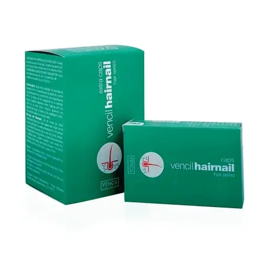 Vencil Hairnail | Добавка для волосся, нігтів та шкіри | 30 капсул: ціни та характеристики