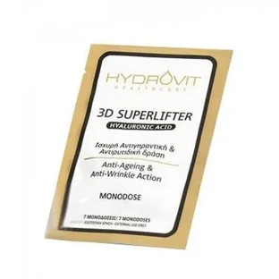 Hydrovit | 3D Superlifter HA Саше | Сироватка з антивіковими та анти-ейджинг властивостями. Дія проти зморшок | 7 варіантів