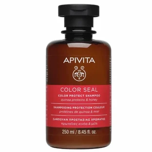 Apivita | Шампунь Color Seal для збереження кольору фарбованого волосся | 250 мл