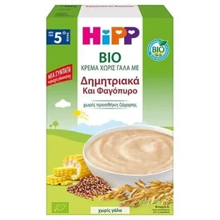 HIPP «Cereal Cream & Milk Free» — крем из злаков и фагопируса для детей от 5 месяцев, 200 г