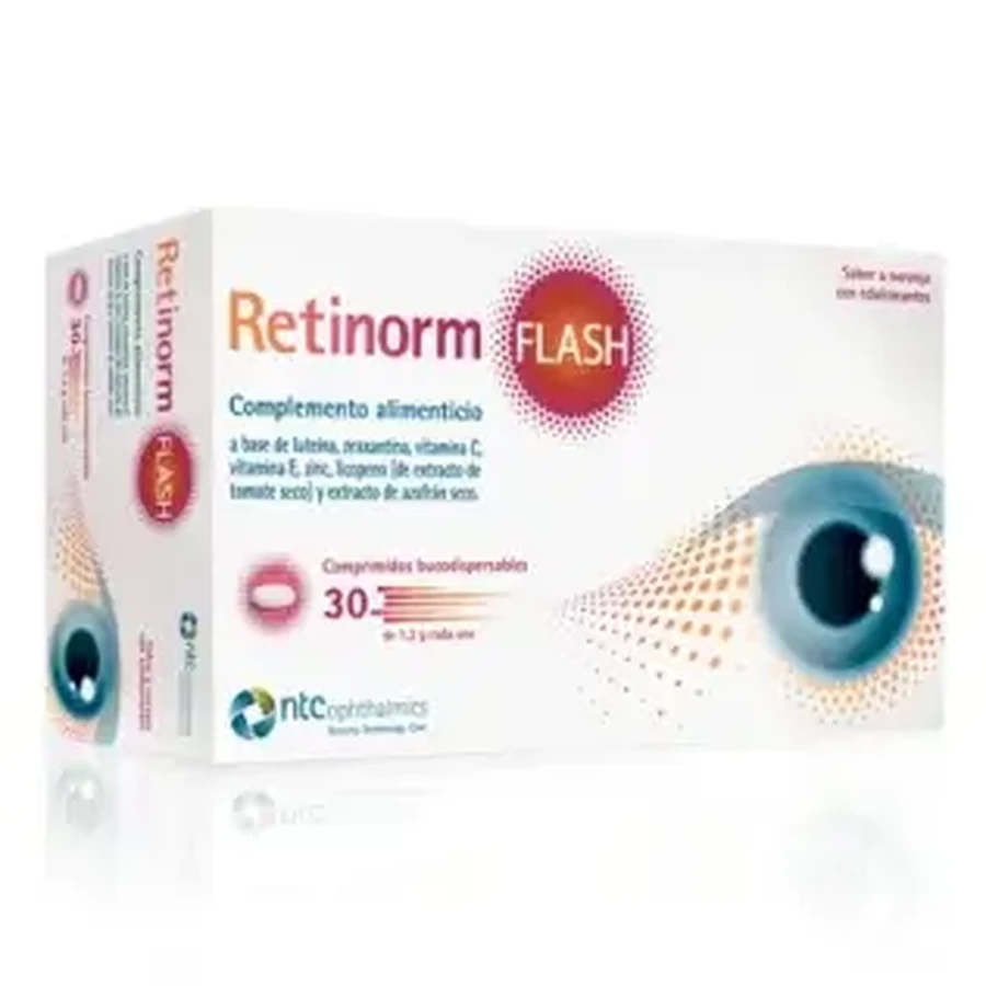 Retinorm Flash 30 паличок для розчинення в роті, 1,2 г, зі смаком апельсина: ціни та характеристики