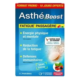 3C Pharma AsthéBoost, 30 таблеток, з яких 10 — у подарунок