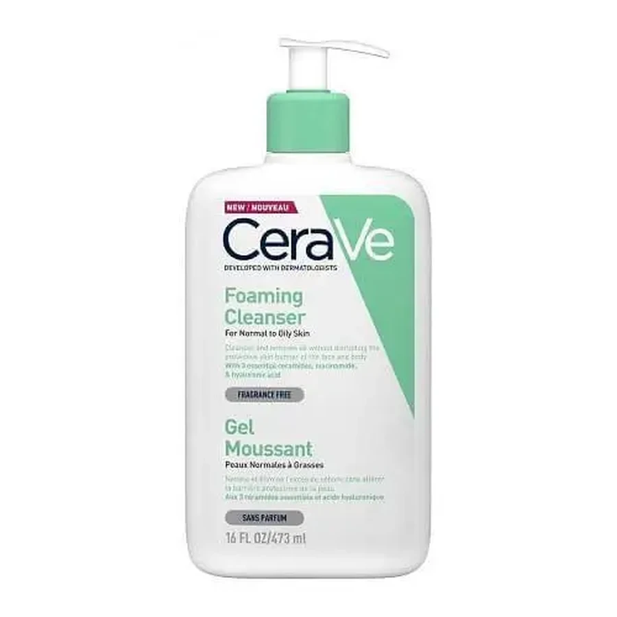 CeraVe | Очищающая пенка | Для лица и гель для умывания лица и тела | 473 мл: цены и характеристики