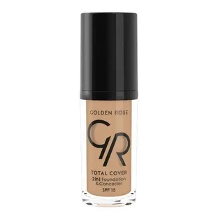 GOLDEN ROSE Total Cover 2 в 1: основа та консилер № 18 — Капучино, 30 мл