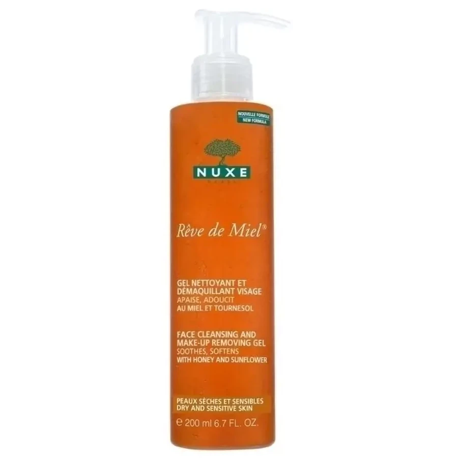 NUXE Reve De Miel Gel Nettoyant Et Demaquillant — гель для снятия макияжа для сухой кожи, 200 мл: цены и характеристики
