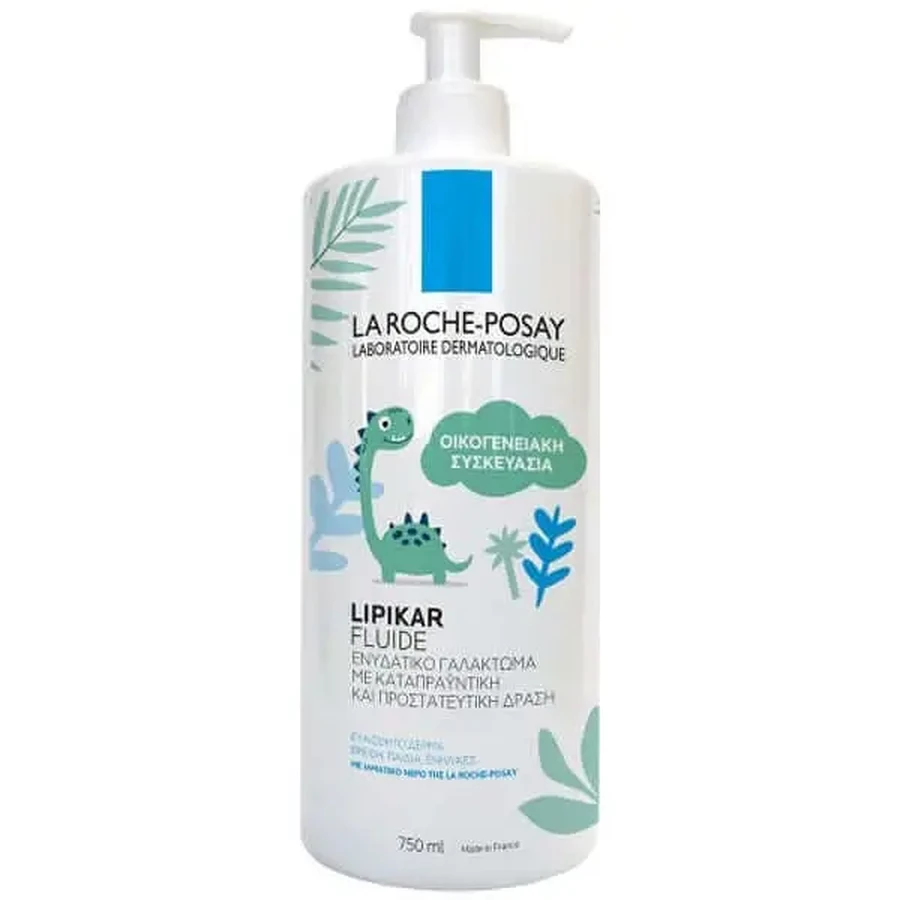La Roche-Posay | Lipikar Fluide | Увлажняющая эмульсия для сухой/атопической кожи. Бонусный набор с подарком объемом 350 мл | 750 мл: цены и характеристики