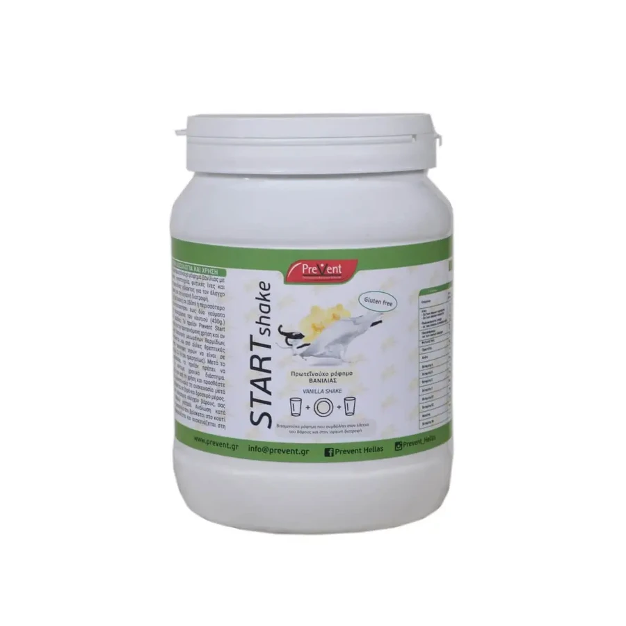 PreVent | Start Shake | Замінник їжі зі смаком ванілі | 430 г: ціни та характеристики
