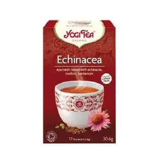 YOGI TEA Эхинацея. Органический чай для укрепления иммунитета, 17 пакетиков, 30,6 г