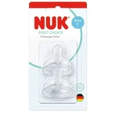 NUK First Choice Силиконовая соска M для детей от 3 месяцев, 2 шт.