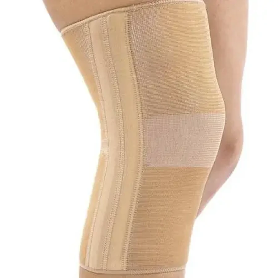 ANATOMIC HELP 1504 Колінний бандаж із 4 спіральними ламінатами, еластичний, бежевий, середньої жорсткості: ціни та характеристики