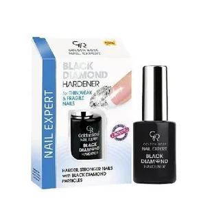 GOLDEN ROSE Nail Expert Black Diamond — укрепитель для слабых, тонких и ломких ногтей, 11 мл