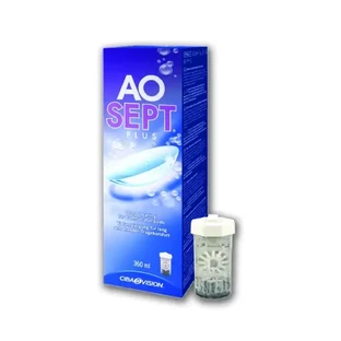 ALCON Aosept Plus HydraGlyde — розчин для контактних лінз із силіконом, 360 мл + БЕЗКОШТОВНА коробка для контактних лінз