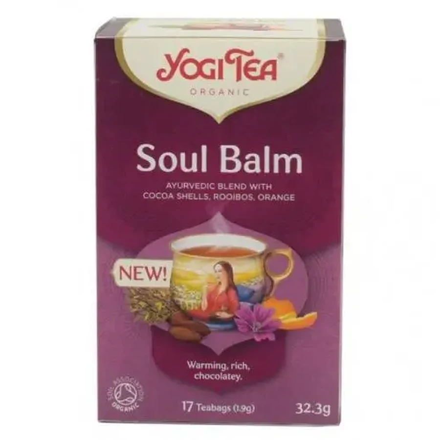 YOGI TEA Soul Balm Органический чай для тепла и уюта, 17 пакетиков, 30,6 г: цены и характеристики
