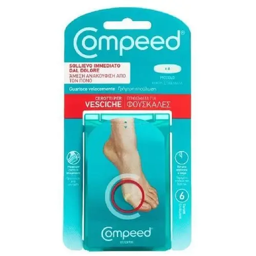 COMPEED Маленькі пластирі від мозолів, 6 шт.: ціни та характеристики