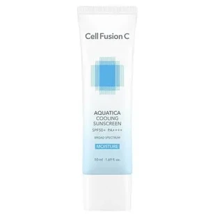 Освежающий крем с солнцезащитным эффектом Aquatica Cooling, SPF 50+ PA++++, 50 мл, Cell Fusion C
