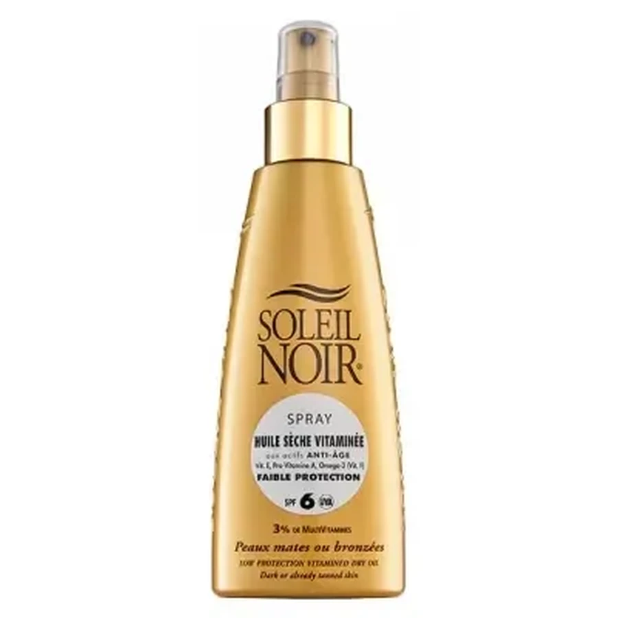 Soleil Noir Сухое масло с витаминами и SPF 6, спрей, 150 мл: цены и характеристики