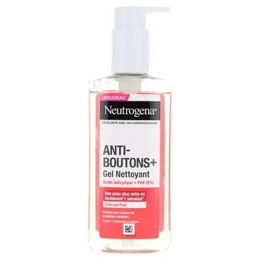 Neutrogena Очищающий гель против акне + без отдушки, 200 мл: цены и характеристики