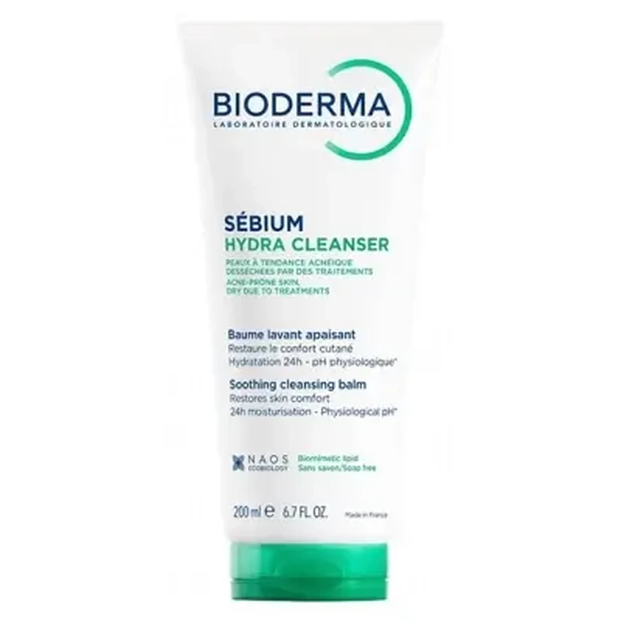 Bioderma Sébium Hydra Cleanser — успокаивающий очищающий бальзам, 200 мл: цены и характеристики