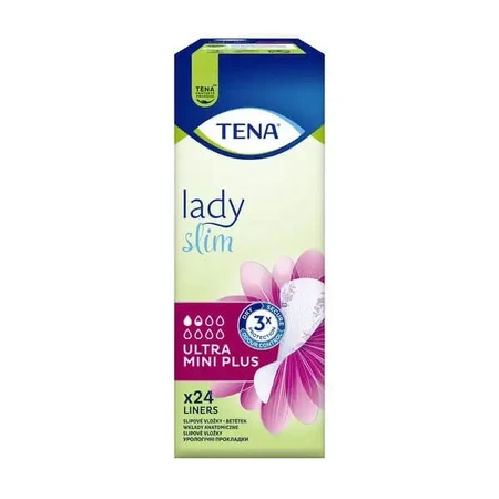 Набор из 6 упаковок TENA Lady Slim Ultra Mini Plus, прокладки, 24 шт.: цены и характеристики
